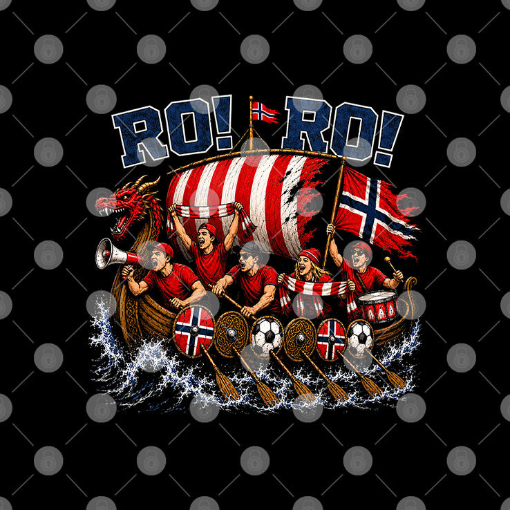 Ro Ro Norway Soccer Fan Chant Shirt
