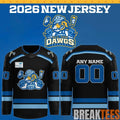 Roanoke Rail Yard Dawgs 2026 Special New Hockey Jersey