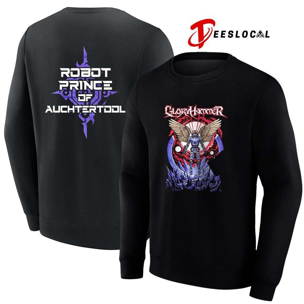 Robot prince of auchtertool graphic shirt