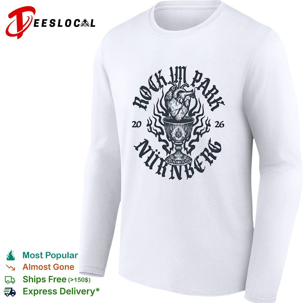 Rock I’m Park Nurnberg 2026 gothic heart chalice dark art shirt