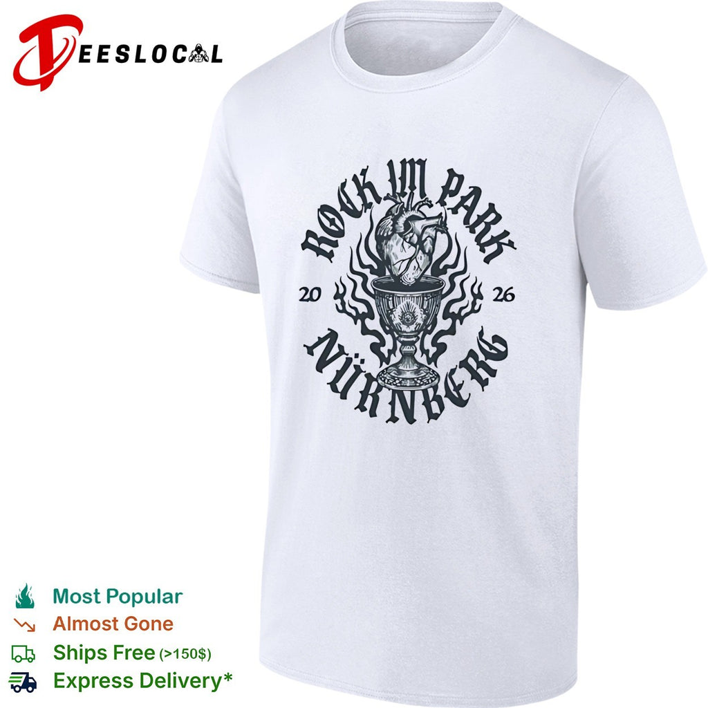 Rock I’m Park Nurnberg 2026 gothic heart chalice dark art shirt