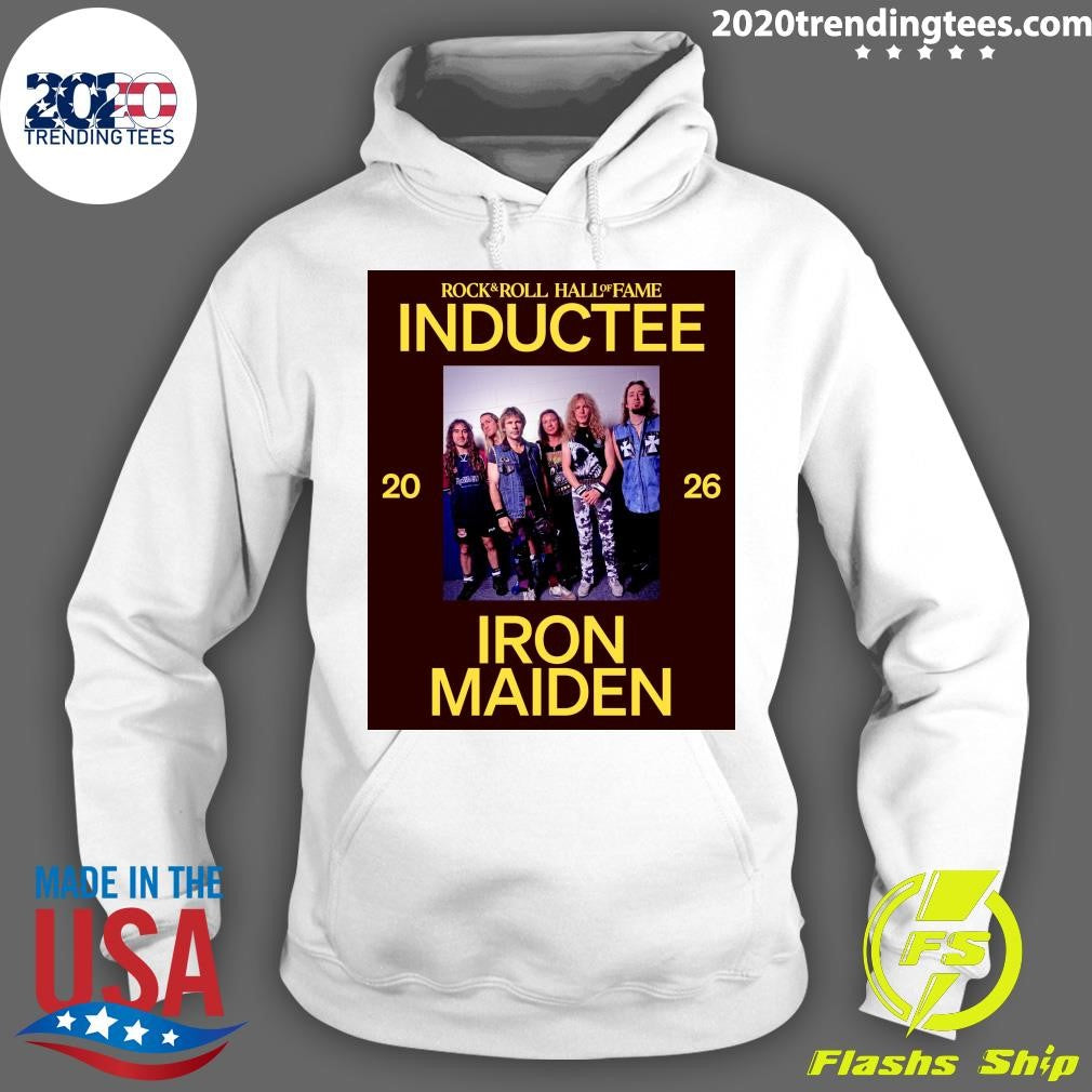 Rock & Roll Hall Of Fame Inductee 2026 Iron Maiden Shirt
