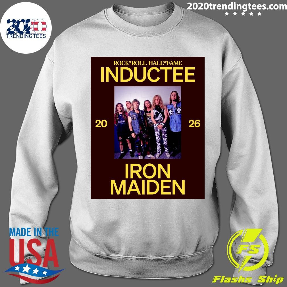 Rock & Roll Hall Of Fame Inductee 2026 Iron Maiden Shirt