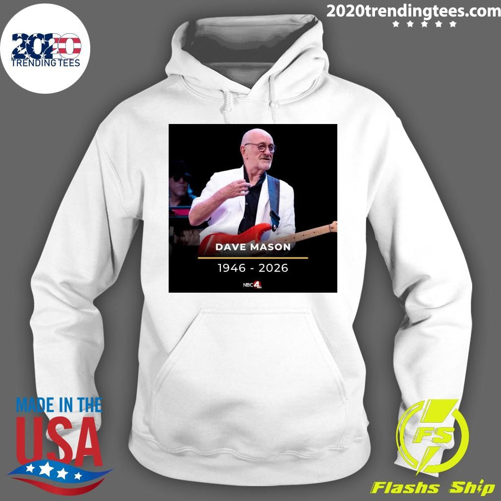 Rock & Roll Hall of Famer Dave Mason 1946-2026 Rip Shirt