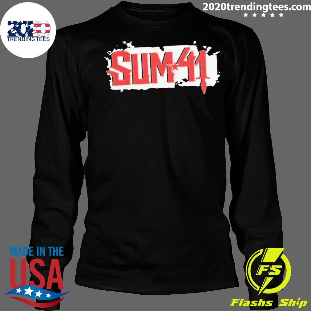 Rock Sum 41 Merch AINF 25th Anniversary Shirt