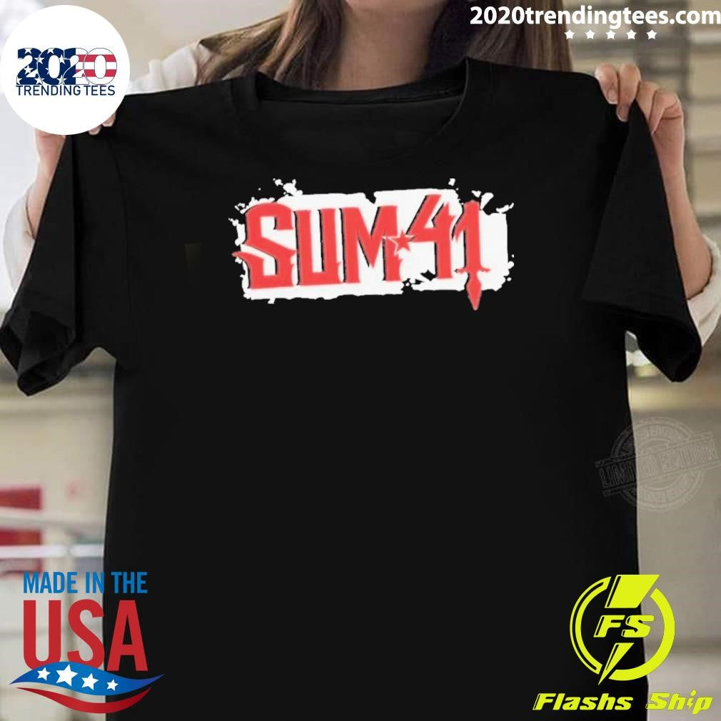 Rock Sum 41 Merch AINF 25th Anniversary Shirt