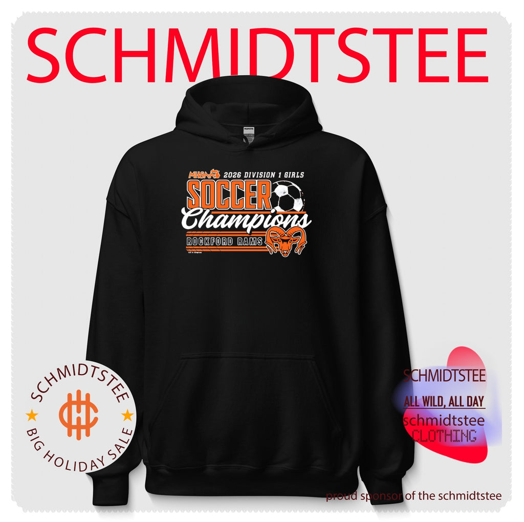 Rockford Rams 2026 MHSAA Girls Soccer D1 Champions shirt
