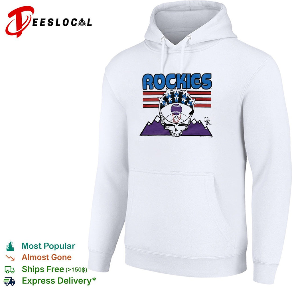 Rockies Americana MLB x Grateful Dead vintage shirt