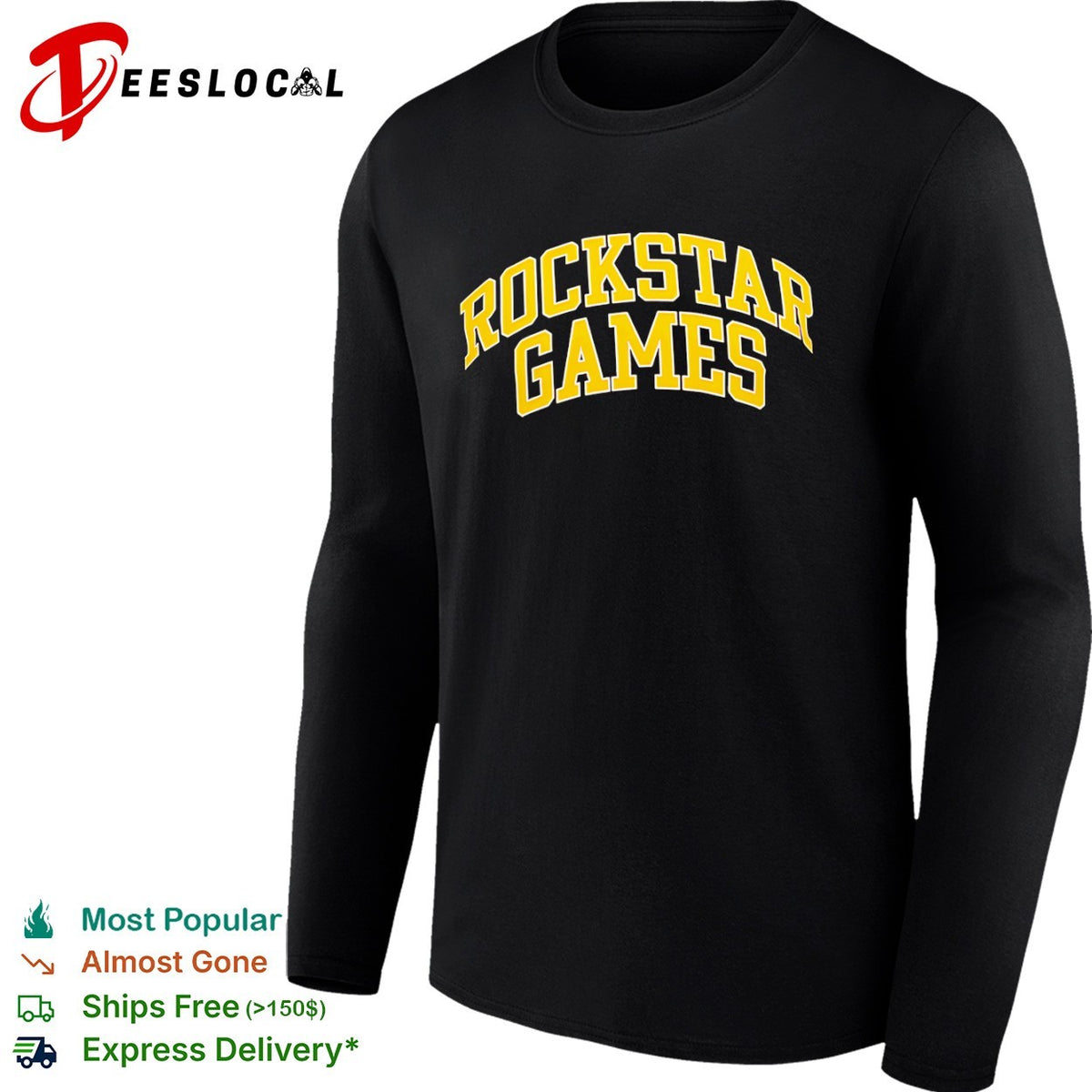 Rockstar Games logo shirt