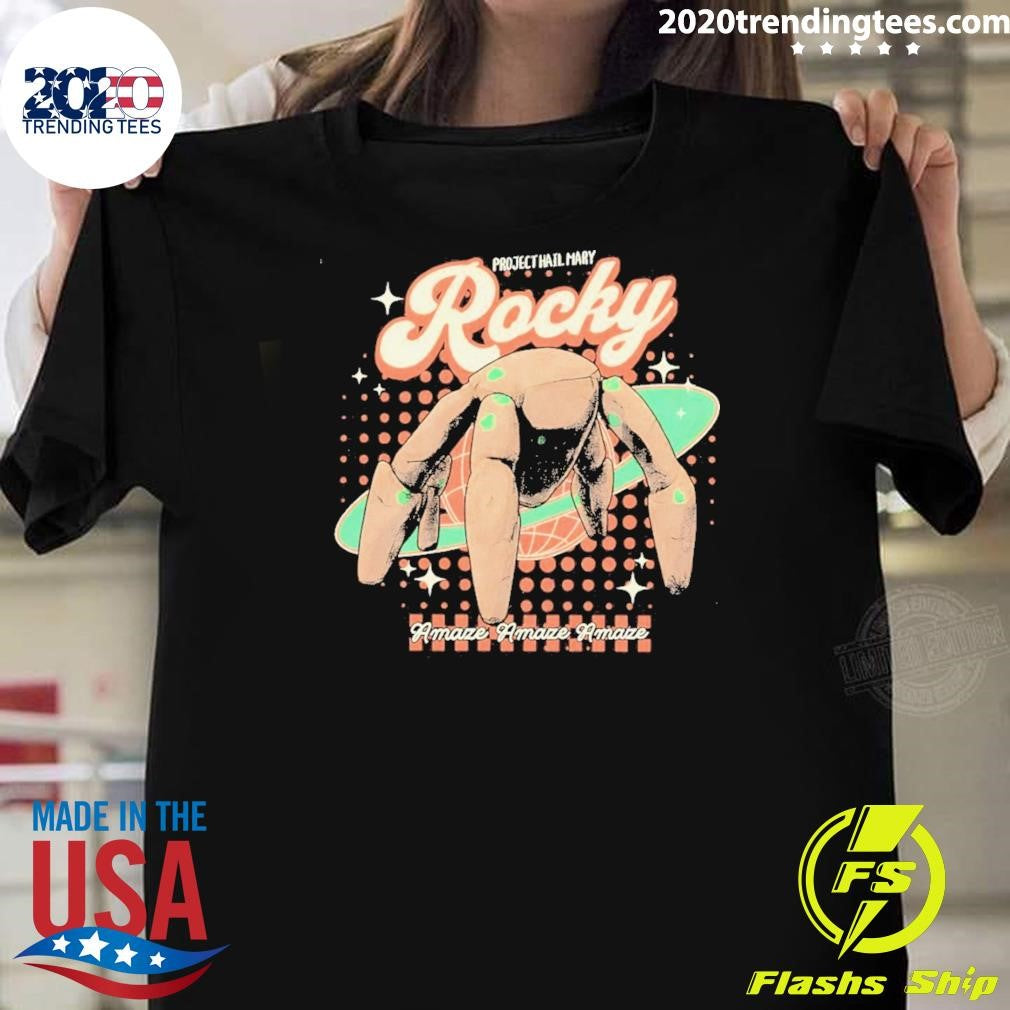 Rocky Project Hail Mary Alien Amaze Amaze Amaze Vintage Shirt