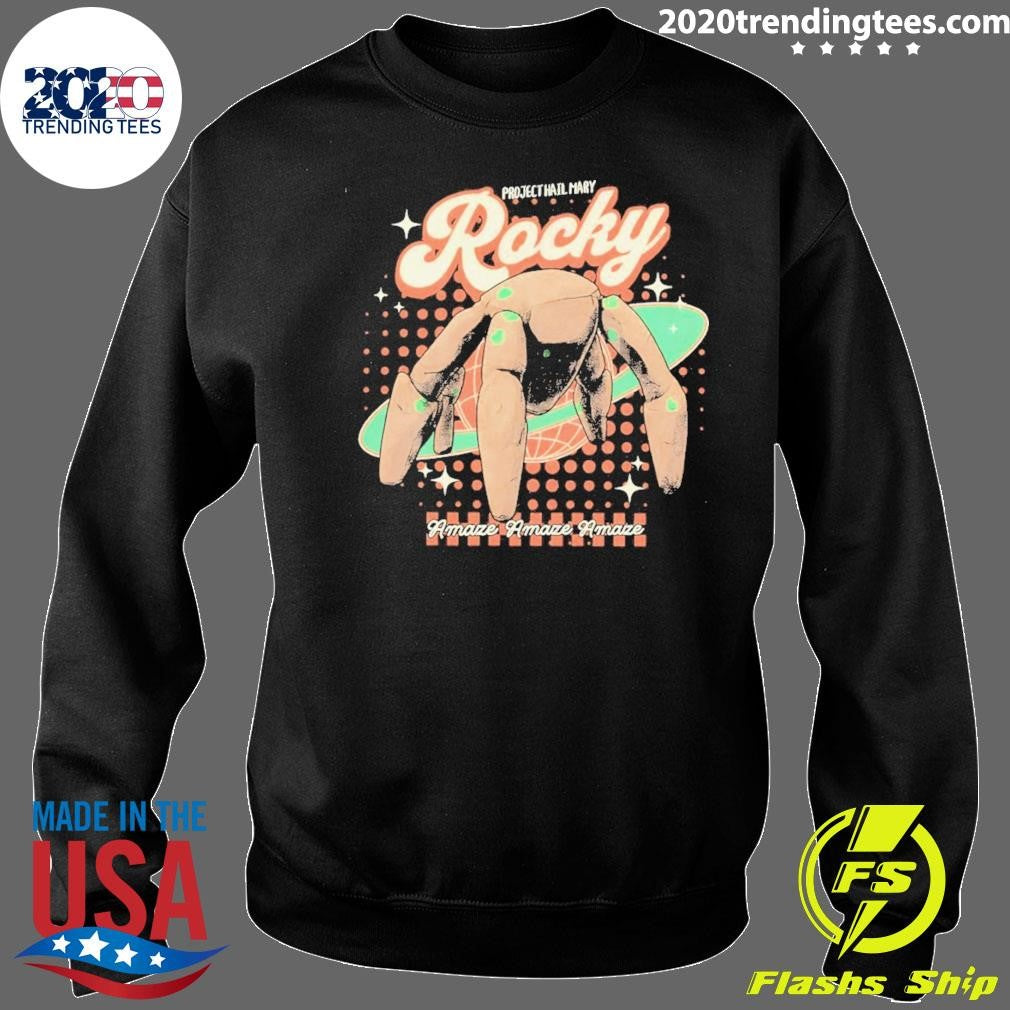 Rocky Project Hail Mary Alien Amaze Amaze Amaze Vintage Shirt