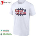 Rogers McFeely 1968 presidential campaign parody Mr Rogers neighborhood shirt