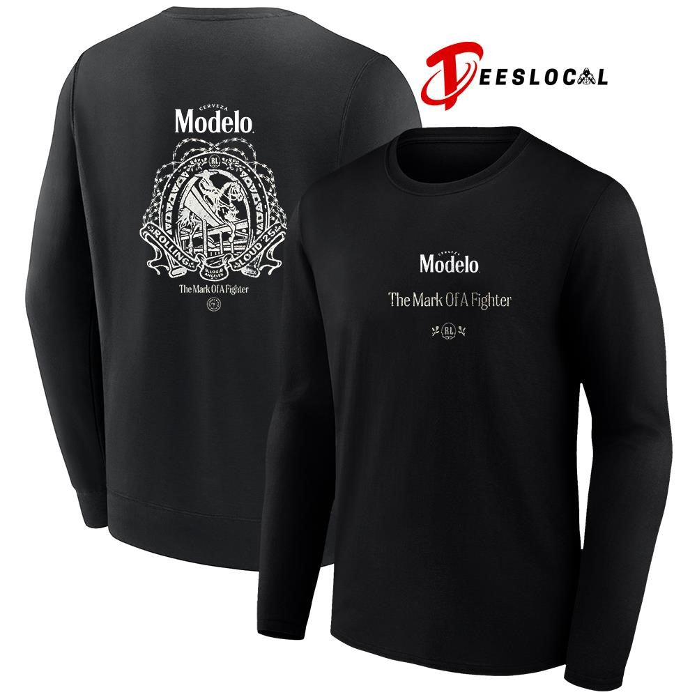 Rolling Loud x Modelo concerte the mark of a fighter shirt