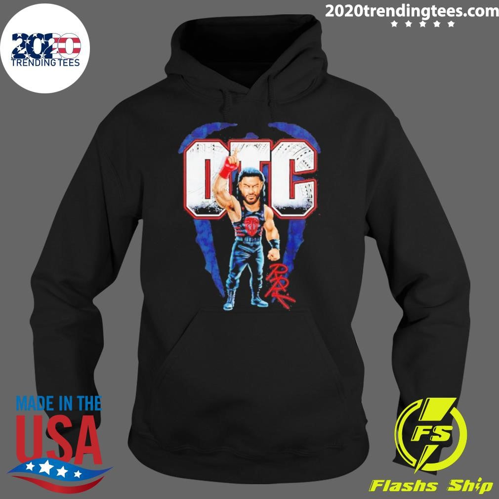 Roman Reigns Otc Signature Caricature Shirt