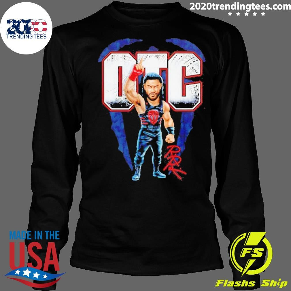 Roman Reigns Otc Signature Caricature Shirt