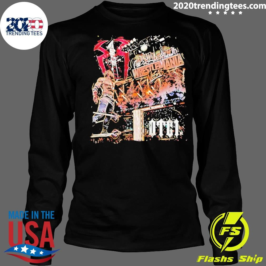 Roman Reigns Road To Wrestlemania 42 Vegas Retro Shirt