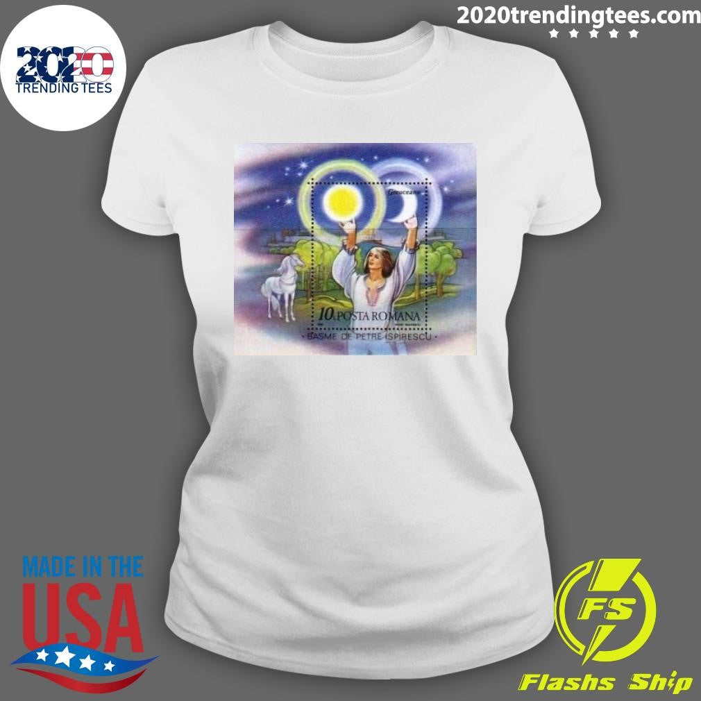 Romania 1987 STAMPS Bedtime stories Jack Frost Greuceanu Shirt