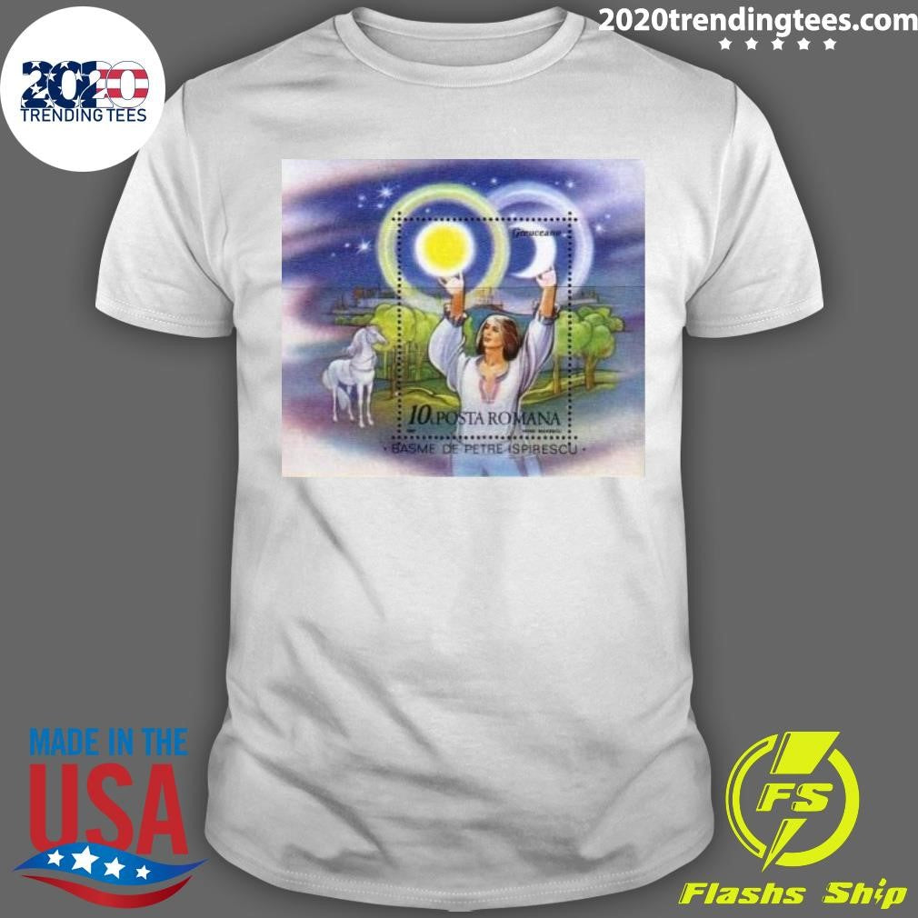 Romania 1987 STAMPS Bedtime stories Jack Frost Greuceanu Shirt