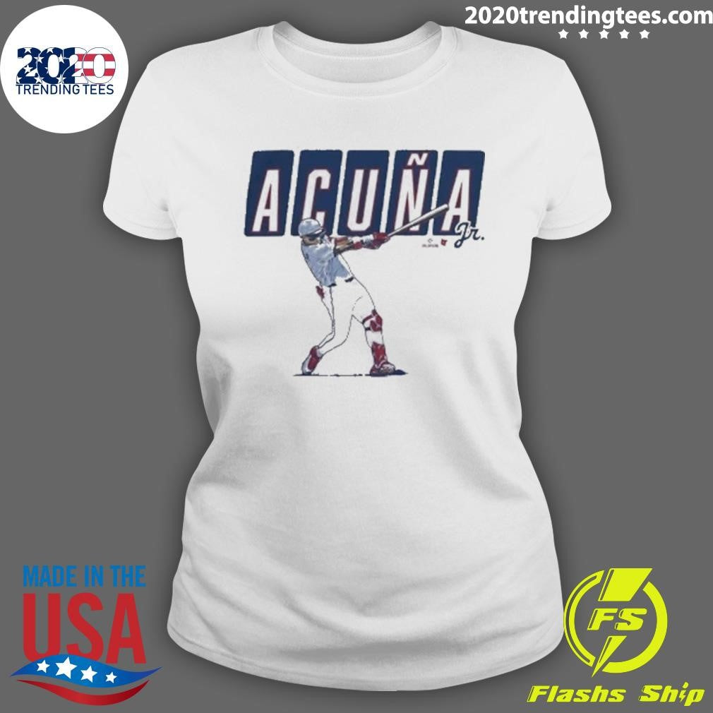 Ronald Acuña Jr ATL Slugger Swing Shirt
