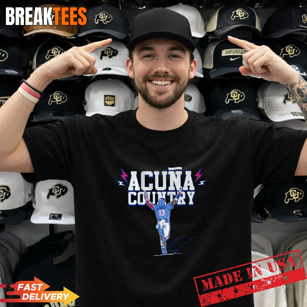 Ronald Acuna Jr Country Atlanta Baseball T-Shirt