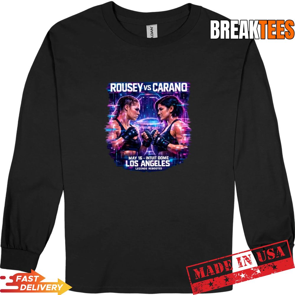 Ultimate Ronda Rousey vs Gina Carano T-Shirt for MMA Fans