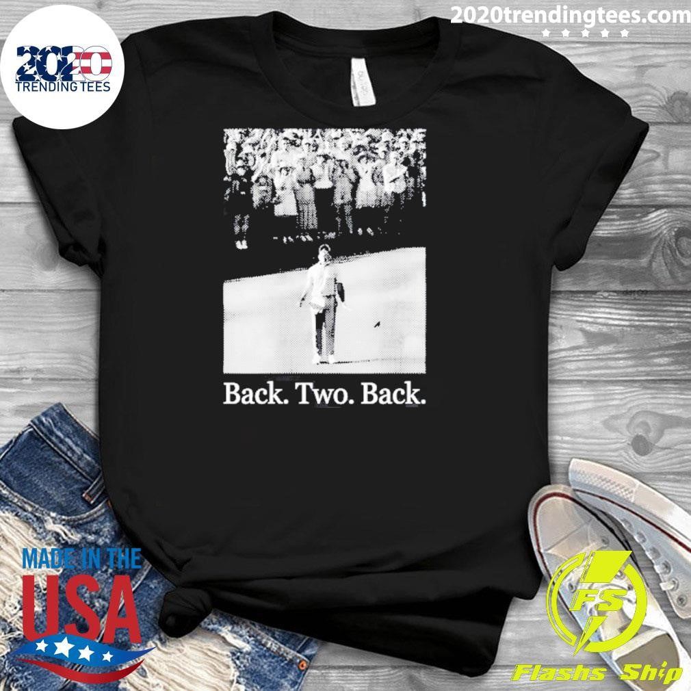 Rory Mcilroy Golf Back Two Back Champion Tour 2026 Shirt