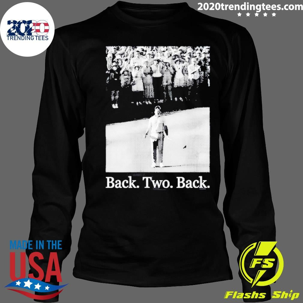 Rory Mcilroy Golf Back Two Back Champion Tour 2026 Shirt