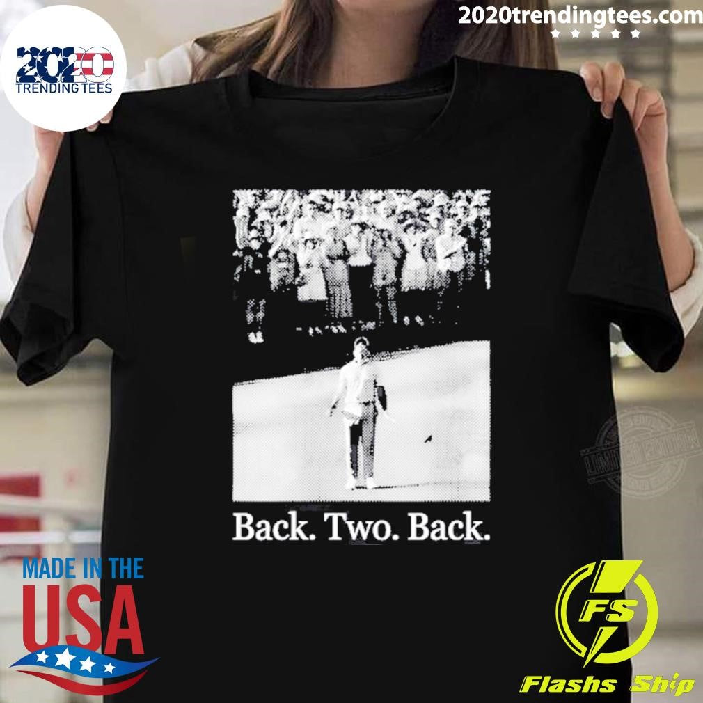 Rory Mcilroy Golf Back Two Back Champion Tour 2026 Shirt