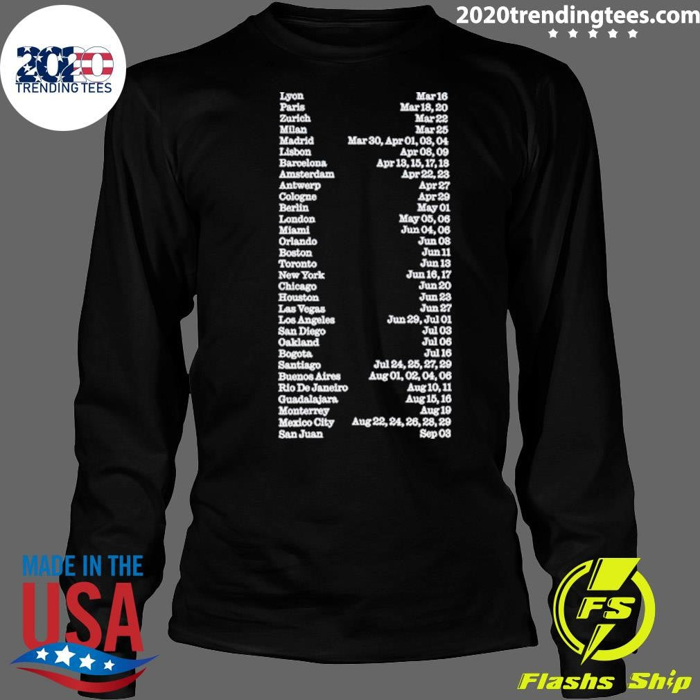 Rosalía LUX Tour 2026 Hot for God Tee Shirt