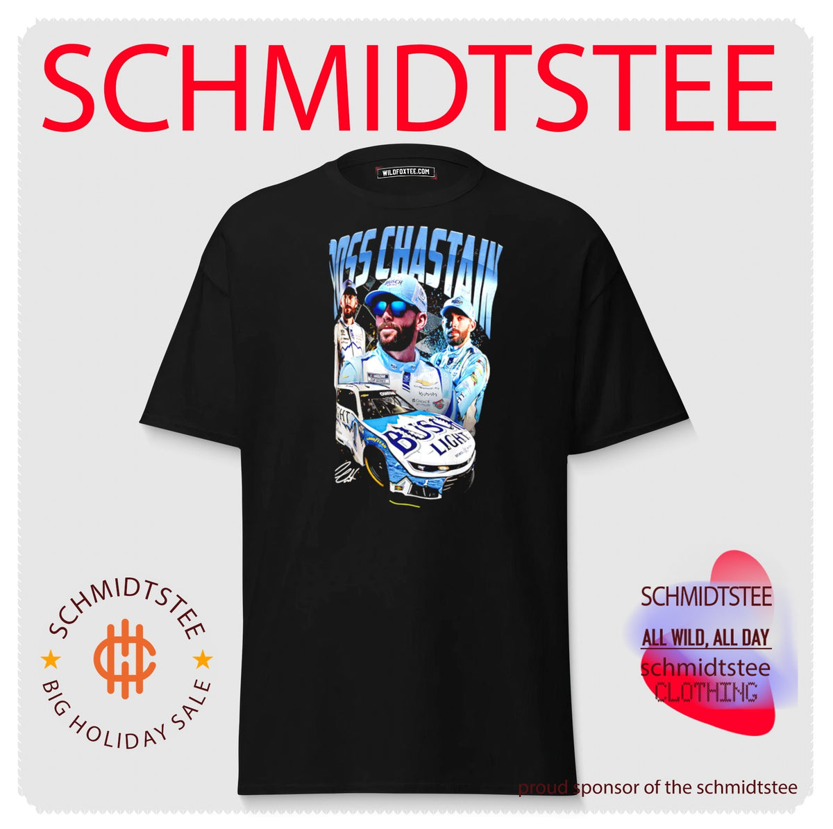 Ross Chastain Black Collage shirt