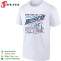 Ross Chastain Trackhouse NASCAR Smooth to Busch Light the Finish 1 shirt