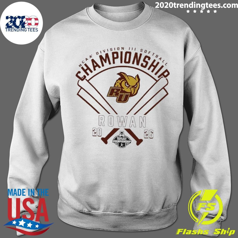 Rowan 2026 Ncaa Division Iii Softball Championship Shirt