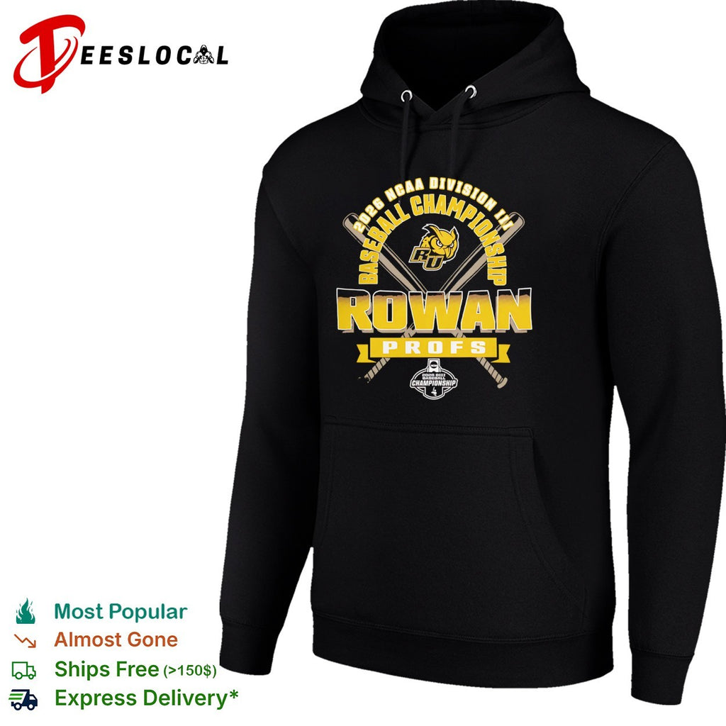 Rowan Profs 2026 NCAA Division III Baseball Championship shirt