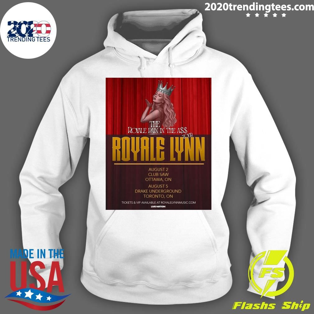 Royale Lynn, Brings Her High Energy Riffs And What Exclaim Magazine Calls Brutally Honest Lyrics To Ottawa & Toronto In August 2026 Shirt
