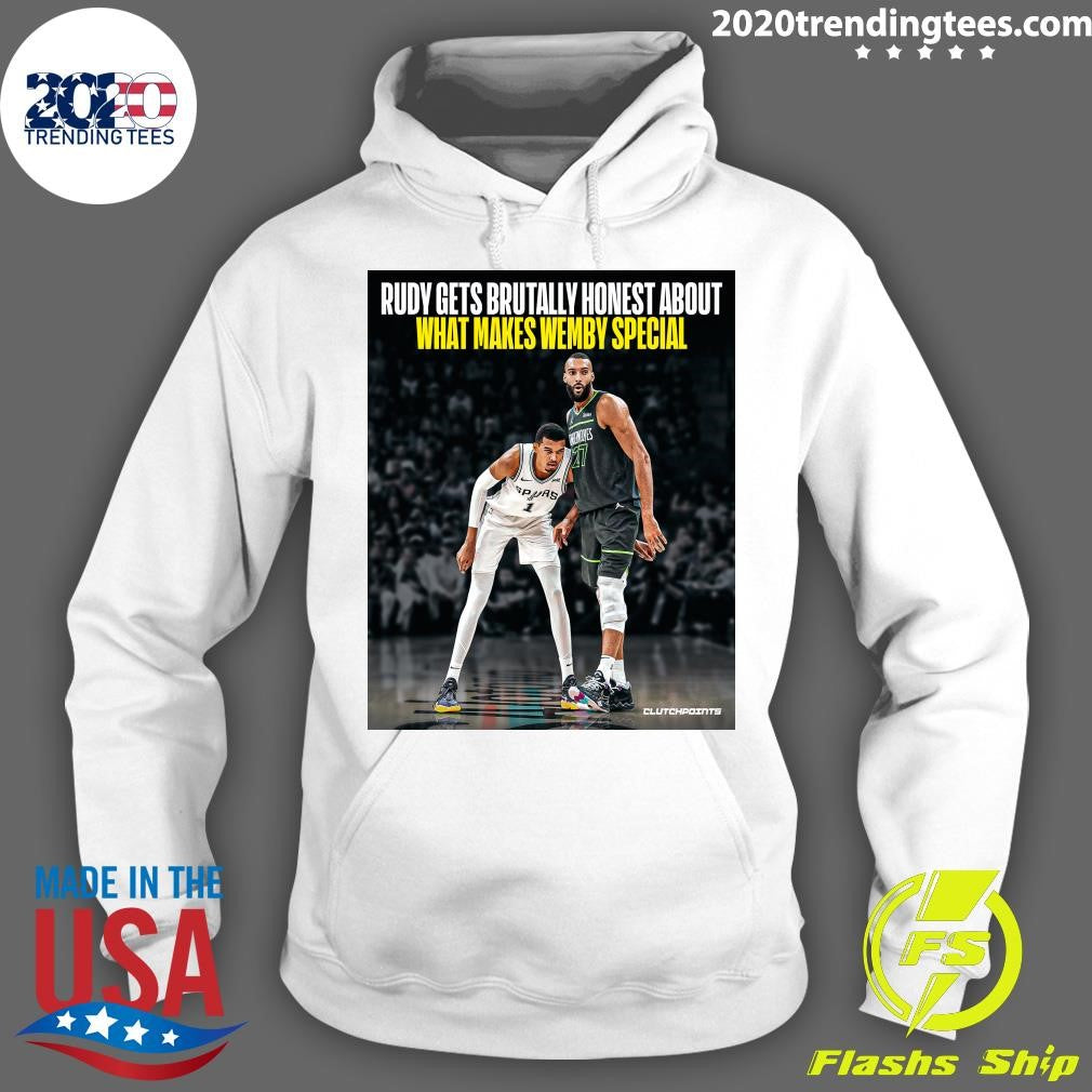 Rudy Gobert And Victor Wembanyama Rudy Gets Brutally Honest About What Makes Wemby Special Shirt