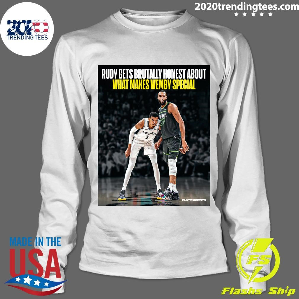Rudy Gobert And Victor Wembanyama Rudy Gets Brutally Honest About What Makes Wemby Special Shirt