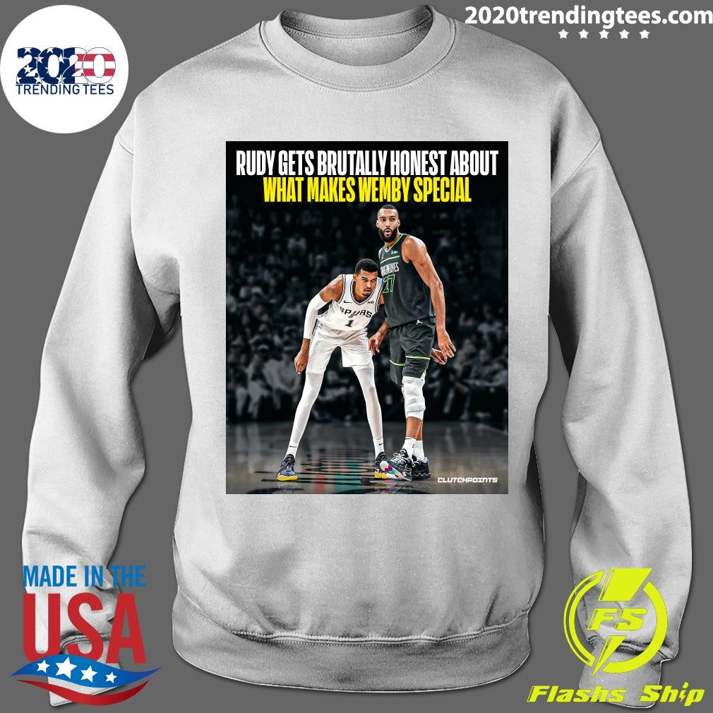 Rudy Gobert And Victor Wembanyama Rudy Gets Brutally Honest About What Makes Wemby Special Shirt