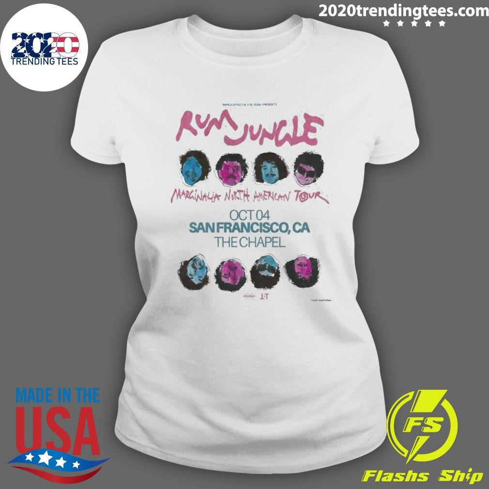 Rum Jungle Tour 2026 Poster Shirt
