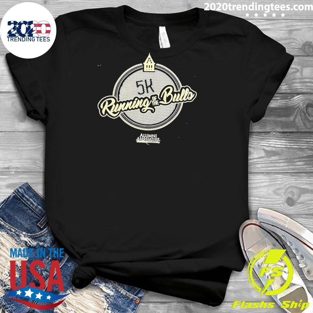 Running Of The Bulls Usu Homecoming 5k Shirt