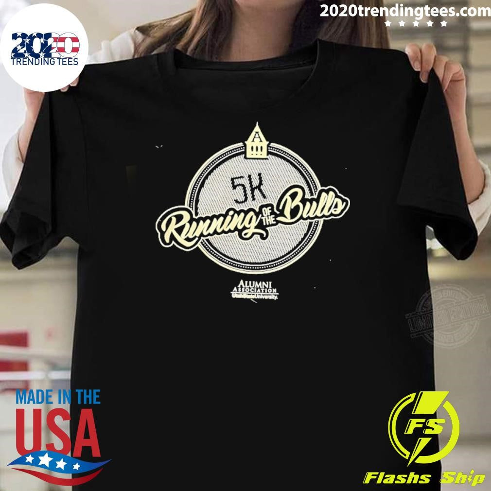 Running Of The Bulls Usu Homecoming 5k Shirt
