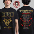Rush Fifty Something Tour 2026 Merch Rush Stage Logo Tour T-Shirt