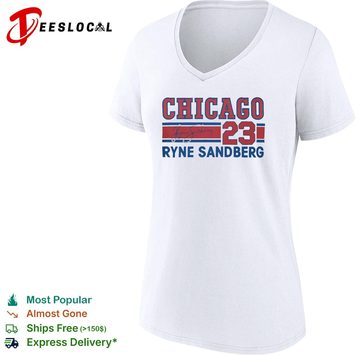 Ryne Sandberg Chicago Cubs MLB shirt