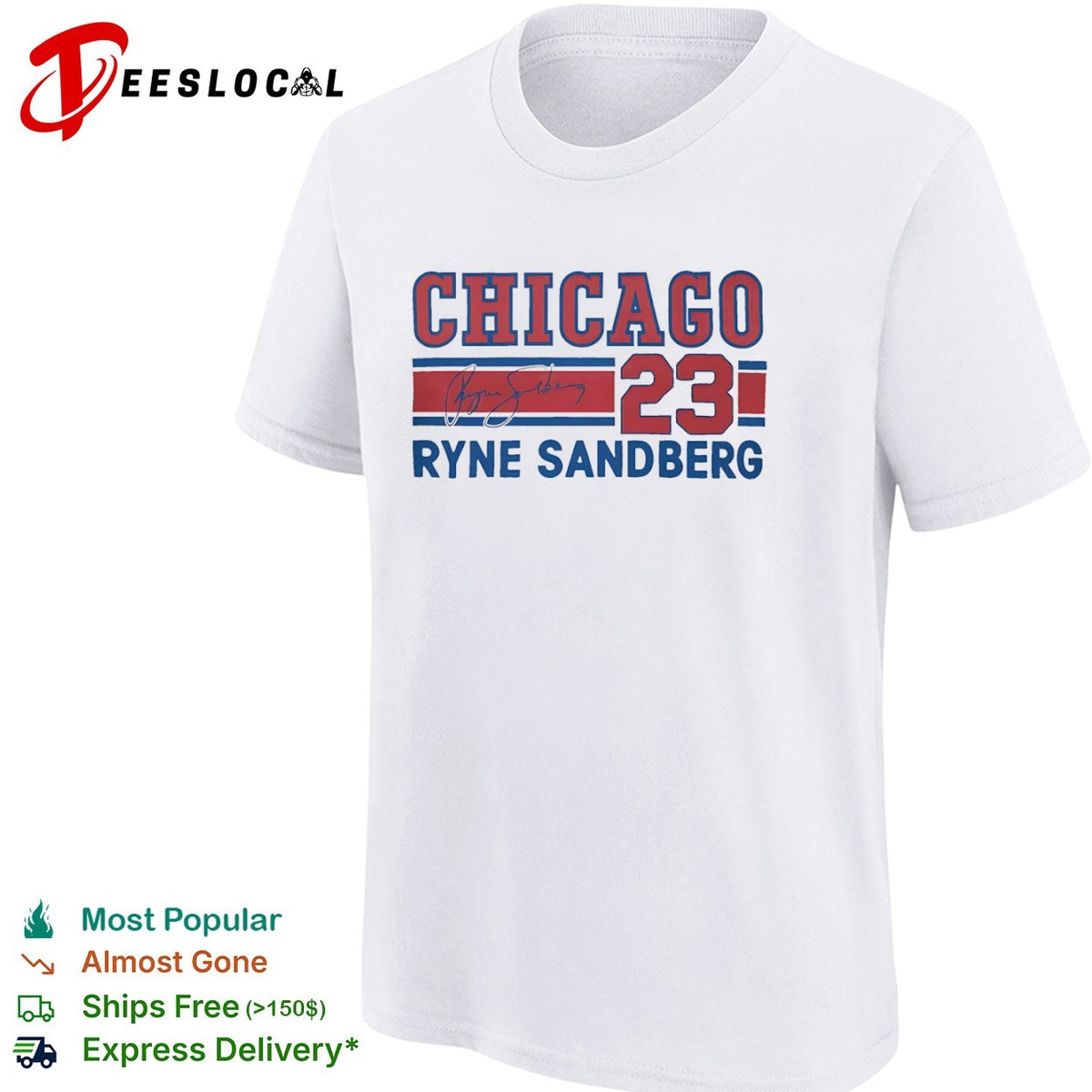 Ryne Sandberg Chicago Cubs MLB shirt