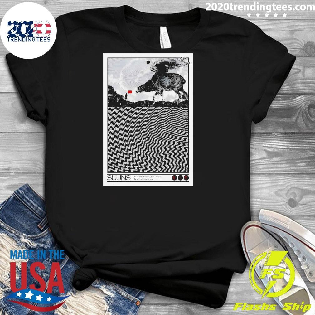 SUUNS Paris, France Tour On May 20 2026 Shirt