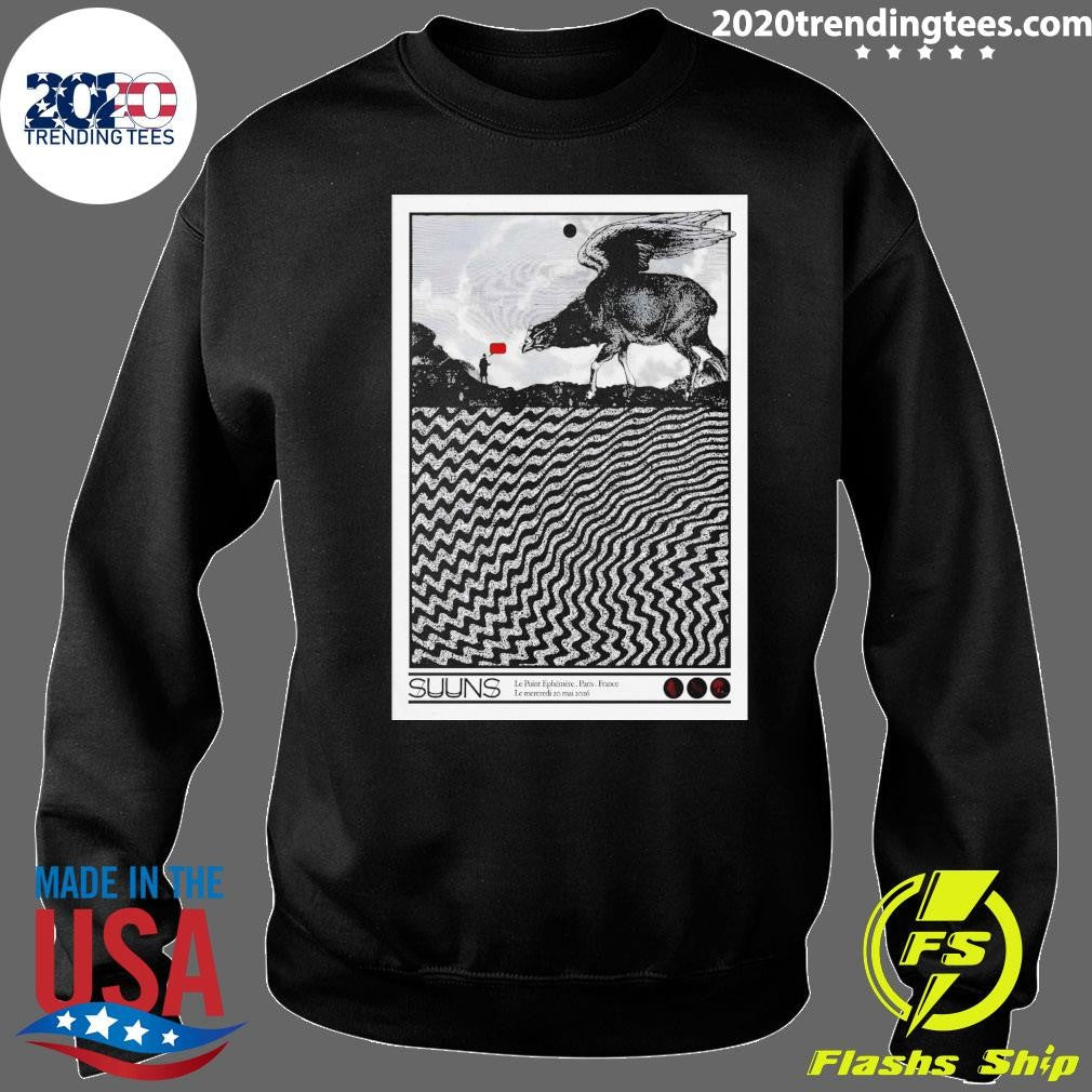 SUUNS Paris, France Tour On May 20 2026 Shirt