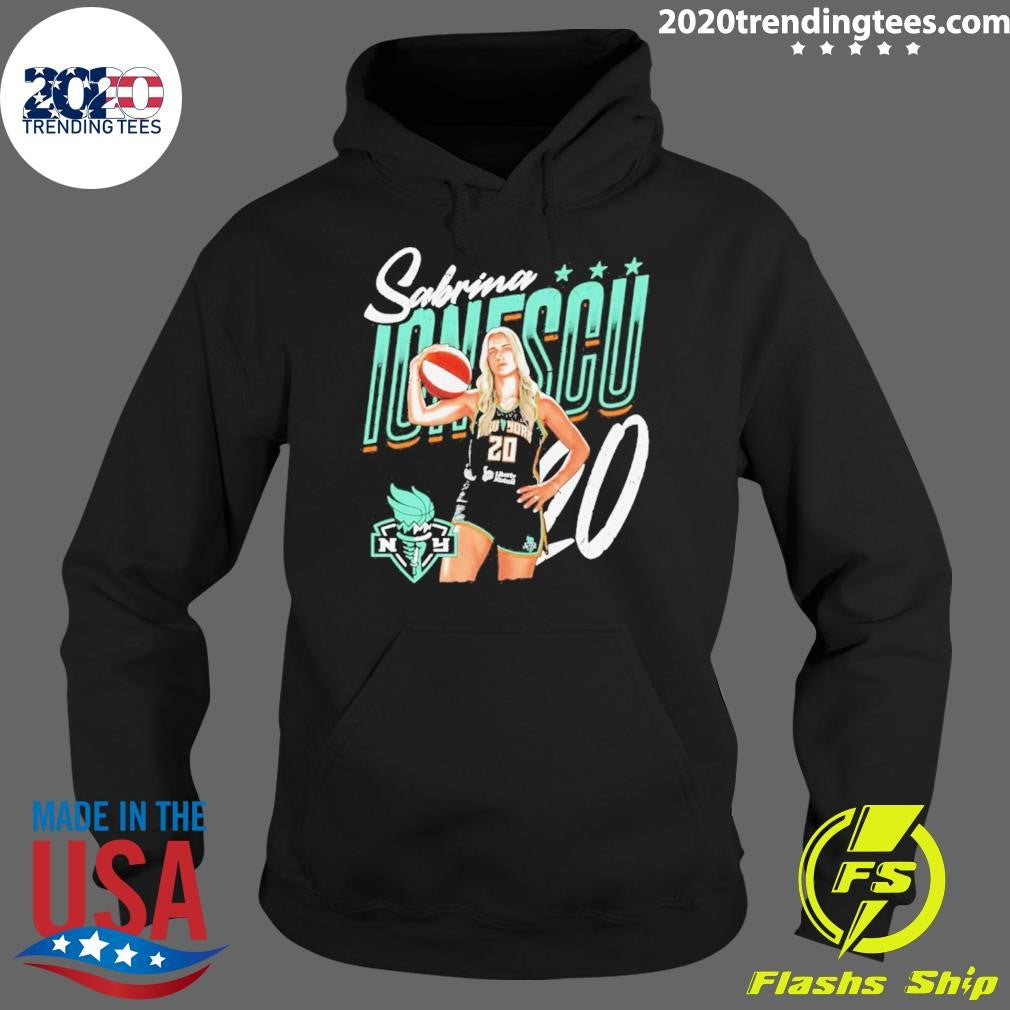Sabrina Ionescu Player Pose New York Liberty Shirt