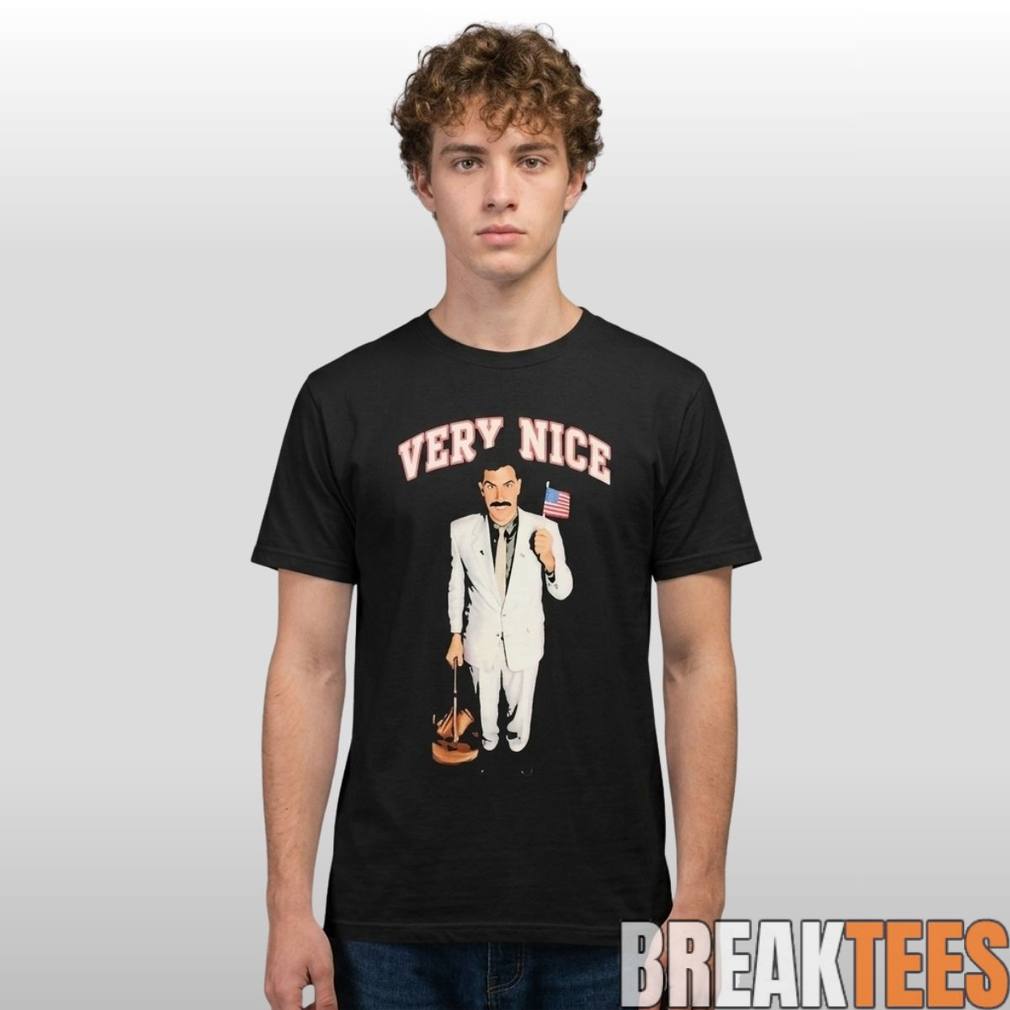 Sacha Baron Cohen Very Nice Shirt