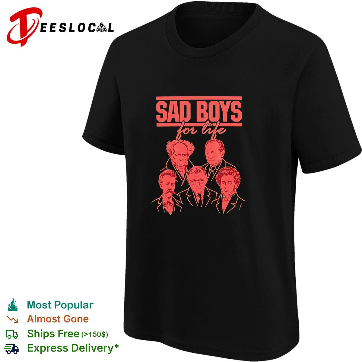 Sad Boys For Life graphic shirt