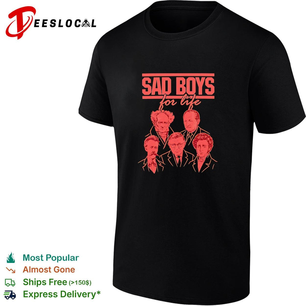 Sad Boys For Life graphic shirt