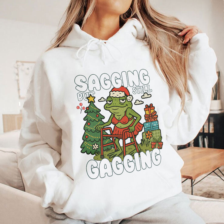 Sagging But Still Gagging Christmas T Shirt